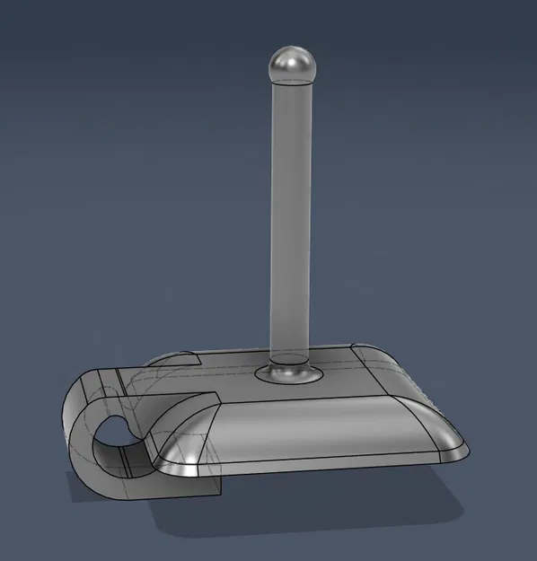 Đế Gắn Vịt Cao Su Lên Nắp Capo Xe Hơi - Image 1