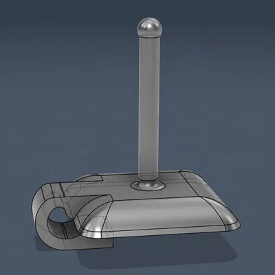 Đế Gắn Vịt Cao Su Lên Nắp Capo Xe Hơi