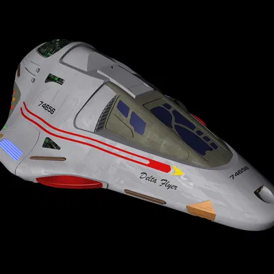 Star Trek - Tàu con thoi Lớp Voyager Delta Flyer
