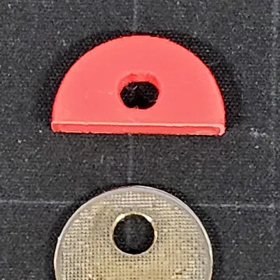 Nắp Bọc Chìa Khóa Tròn Nhỏ