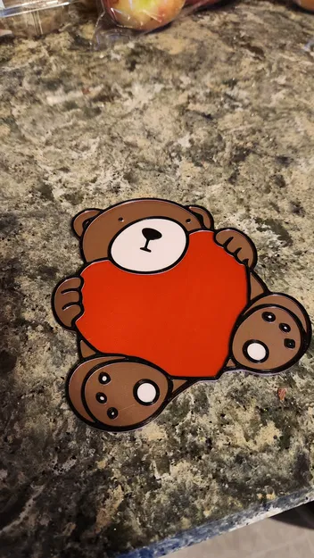 Gấu Teddy Trang Trí Valentine (bản sửa đổi) - Image 1