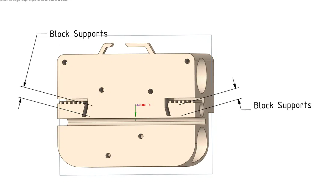 Giá đỡ Extruder Monoblock cho Sovol SV06 Plus - Image 2
