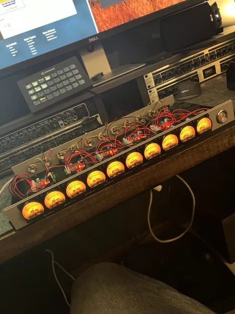 Mặt cầu đồng hồ VU Analog Gắn Rack - Image 4