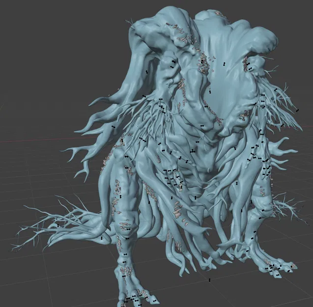 Ác Quỷ Cây Thế Giới từ Elden Ring kèm Gậy Phép - Image 1