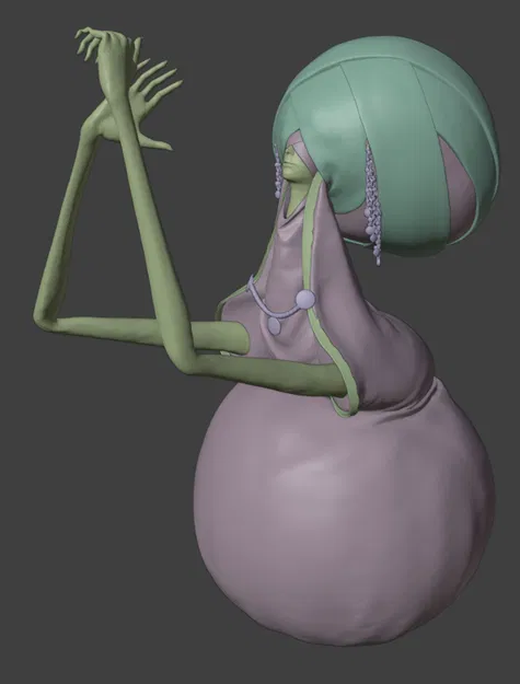 Oracle Envoy từ Elden Ring (quái bong bóng) & vũ khí - Image 1