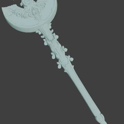 Ác Quỷ Cây Thế Giới từ Elden Ring kèm Gậy Phép