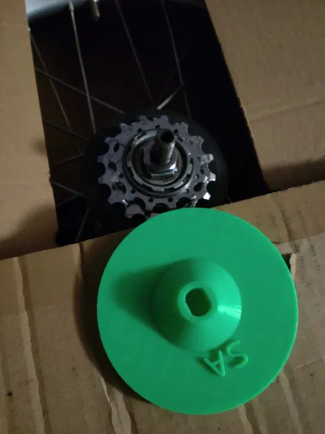 Nắp bảo vệ/chụp đầu trục cho hub xài sên-đũa Sturmey-Archer/Shimano Nexus/Sram - Image 1