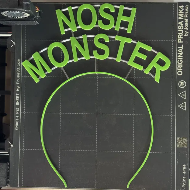 Băng Đô Đầu Quái Vật Nosh - Image 1