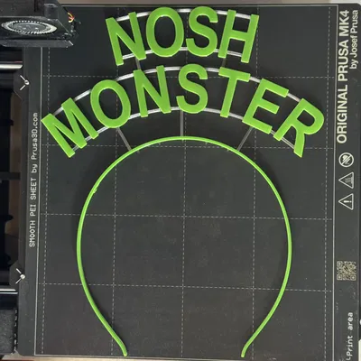 Băng Đô Đầu Quái Vật Nosh