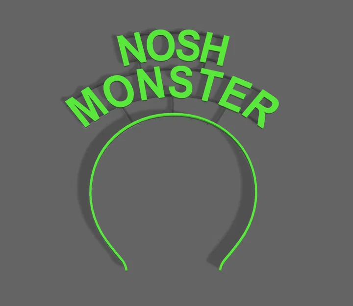 Băng Đô Đầu Quái Vật Nosh - Image 2