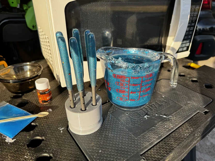 Khuôn Giữ Thanh Nhúng Plastisol Làm Mồi Câu - Image 1