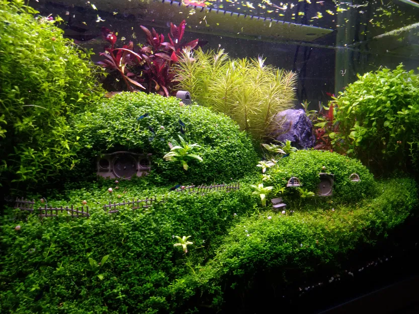 Mô Hình Nhà Hobbit Trang Trí Cây Cảnh & Hồ Cá - Image 2