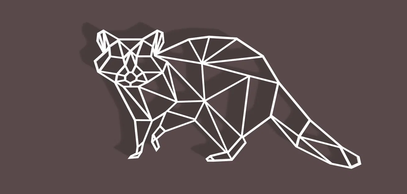 Gấu mèo Hình học - Image 1