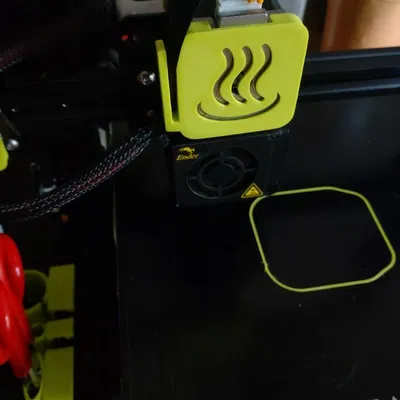 Nắp Che Mã QR Cho Bộ Đùn Máy In Creality Ender 3