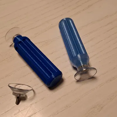 Tay cầm cốc hút tự chế