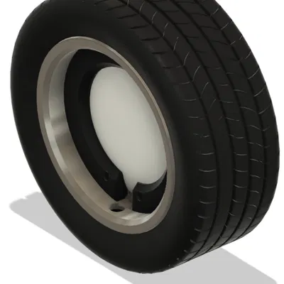 Móc khóa lốp và bánh xe AirTag