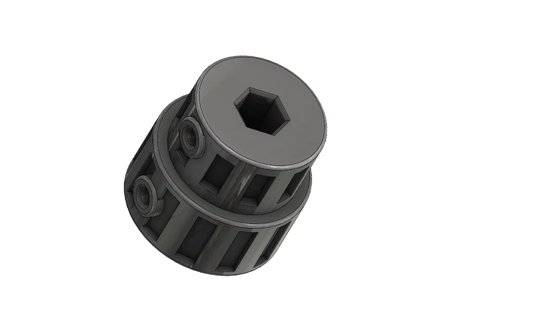 Adapter Chuyển Đổi Đầu Vuông 1/2 sang Lục Giác 1/4 - Image 1