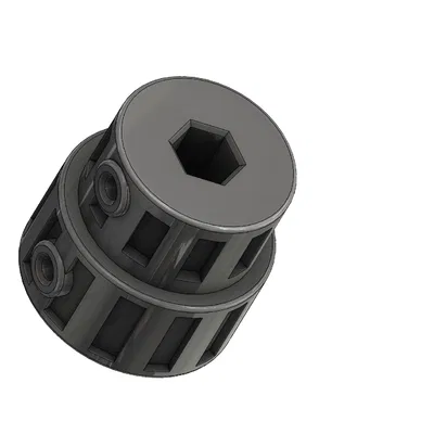 Adapter Chuyển Đổi Đầu Vuông 1/2 sang Lục Giác 1/4