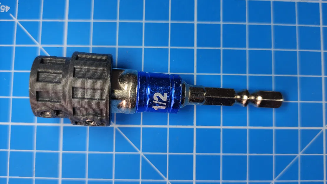 Adapter Chuyển Đổi Đầu Vuông 1/2 sang Lục Giác 1/4 - Image 4