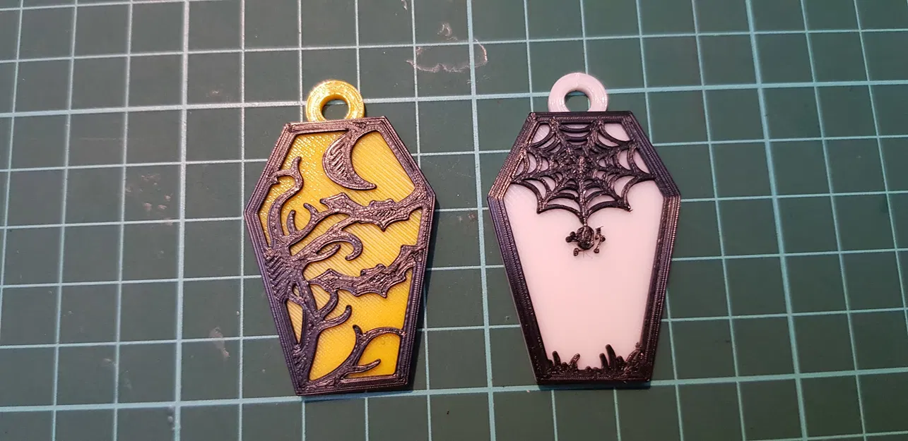 Móc Khóa Quan Tài Halloween - Image 1