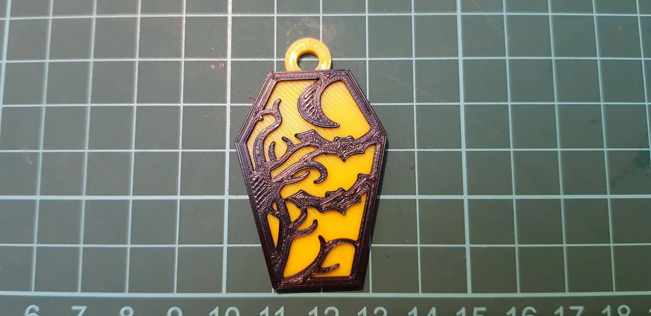 Móc Khóa Quan Tài Halloween - Image 3