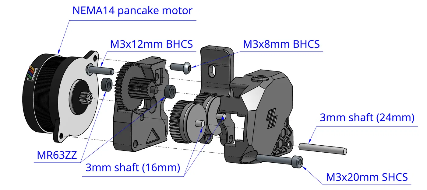 Đầu Đùn Chim Ruồi (Hummingbird Extruder) - Nhỏ Gọn, Lực Xoắn Cao - Image 4