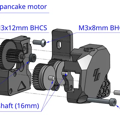 Đầu Đùn Chim Ruồi (Hummingbird Extruder) - Nhỏ Gọn, Lực Xoắn Cao