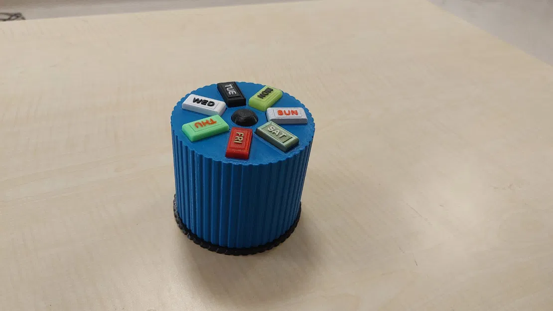 Hộp Đựng Thuốc Revolver Quay - Image 4