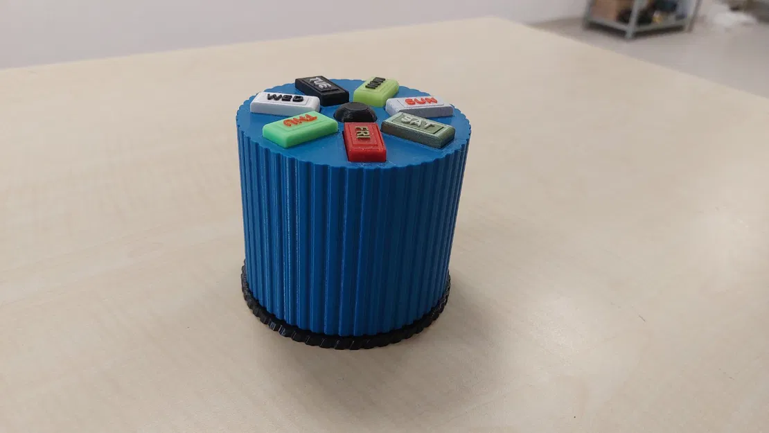 Hộp Đựng Thuốc Revolver Quay - Image 5