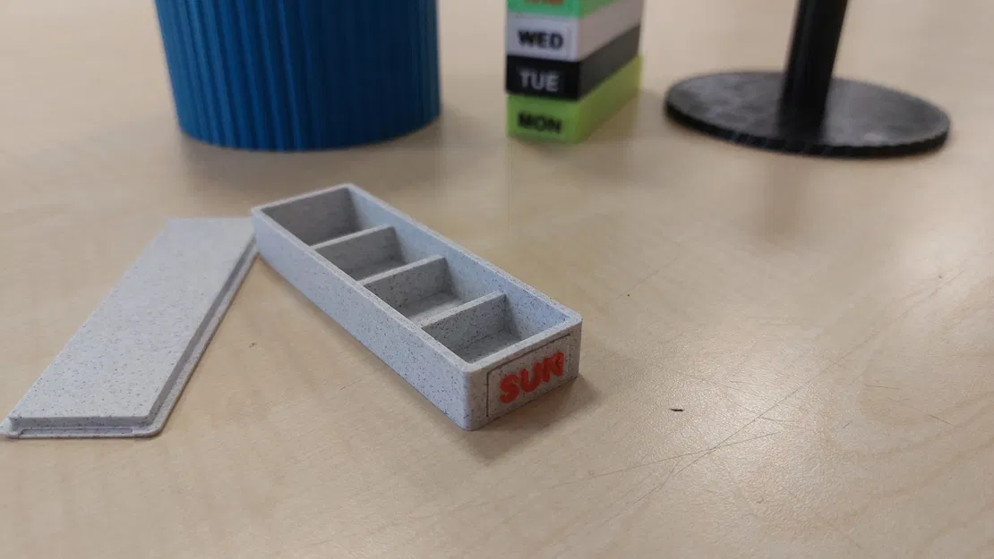 Hộp Đựng Thuốc Revolver Quay - Image 6