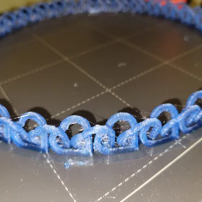 Dây Chuyền Trái Tim In Liền Không Cần Support