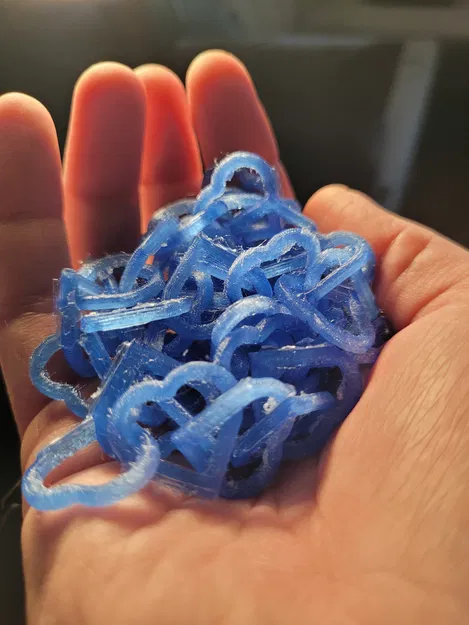 Dây Chuyền Trái Tim In Liền Không Cần Support - Image 5