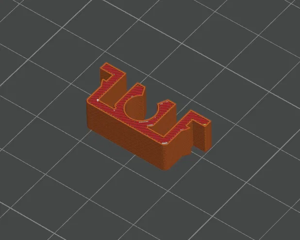 Kẹp Gài Vỏ Mặt Trước Corsair 4000X 4000D 4000 - Image 1