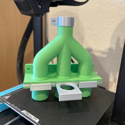 Cổng Chia Gió 3 Chiều Mini (Ống 34mm)