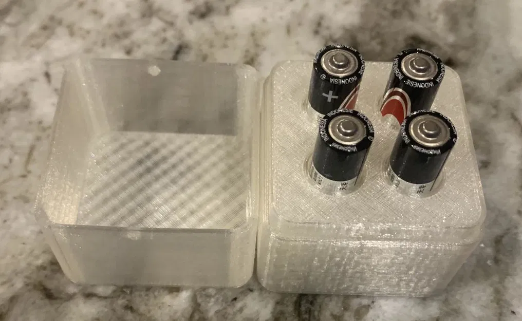 Hộp Đựng Pin AA/AAA Theo Tham Số Có Nắp - Image 3