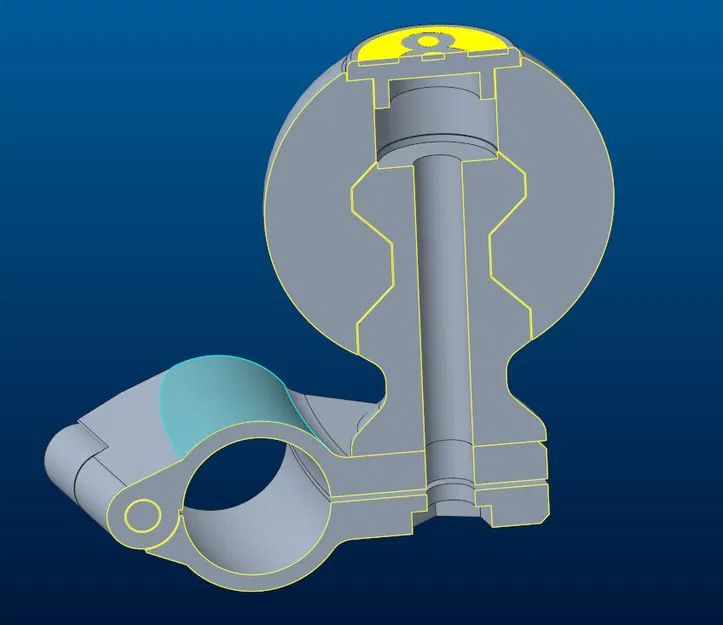 Cục chặn vô lăng (bi-a số 8) / koule na volant - Image 4