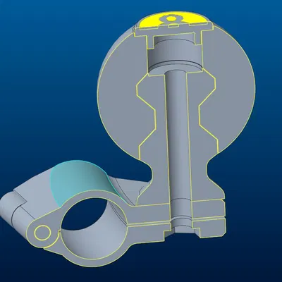 Cục chặn vô lăng (bi-a số 8) / koule na volant