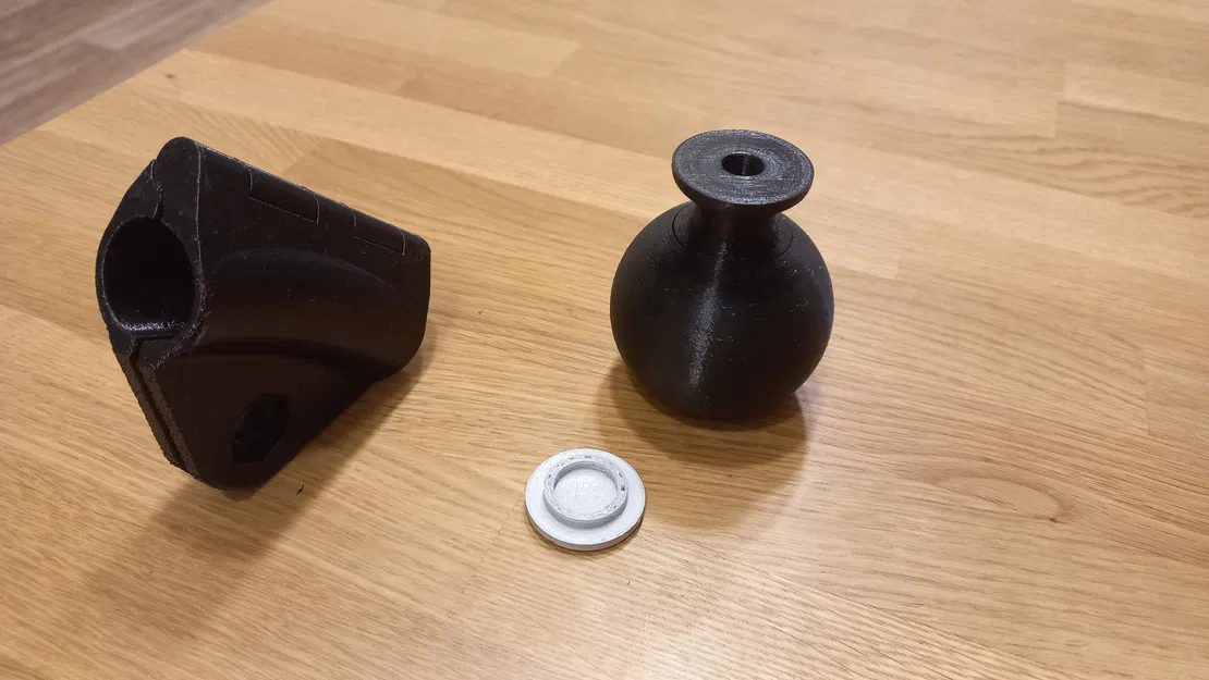 Cục chặn vô lăng (bi-a số 8) / koule na volant - Image 5