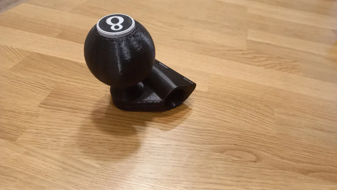 Cục chặn vô lăng (bi-a số 8) / koule na volant - Image 7