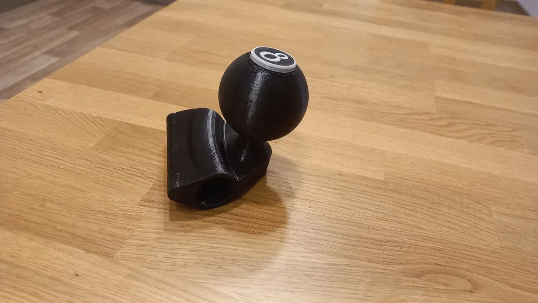 Cục chặn vô lăng (bi-a số 8) / koule na volant - Image 8