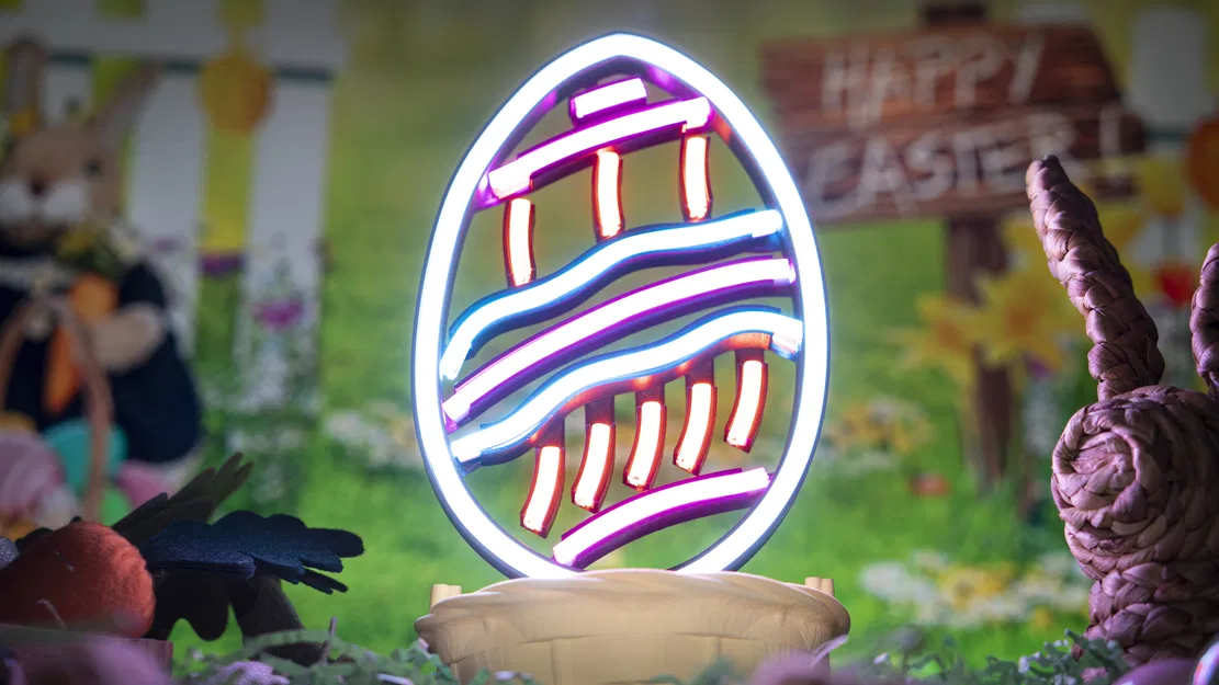 Trứng Phục Sinh Neon - Image 1