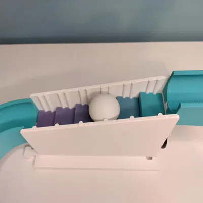 Orbital Rush - Máy nâng và đường ray bi