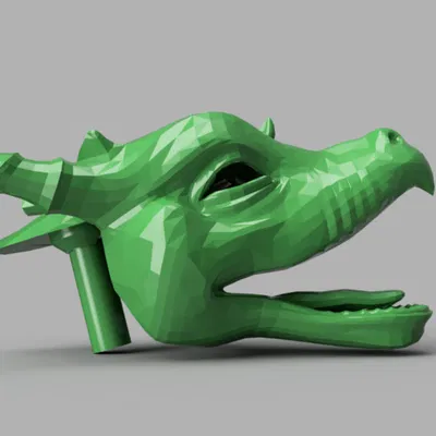 [THỬ NGHIỆM] Đầu Rồng Khổng Lồ Có Tay Cầm