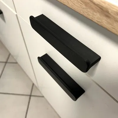 Tay Nắm Cửa Bếp Đơn Giản Hiện Đại Kiểu IKEA 96mm, 128mm, 160mm