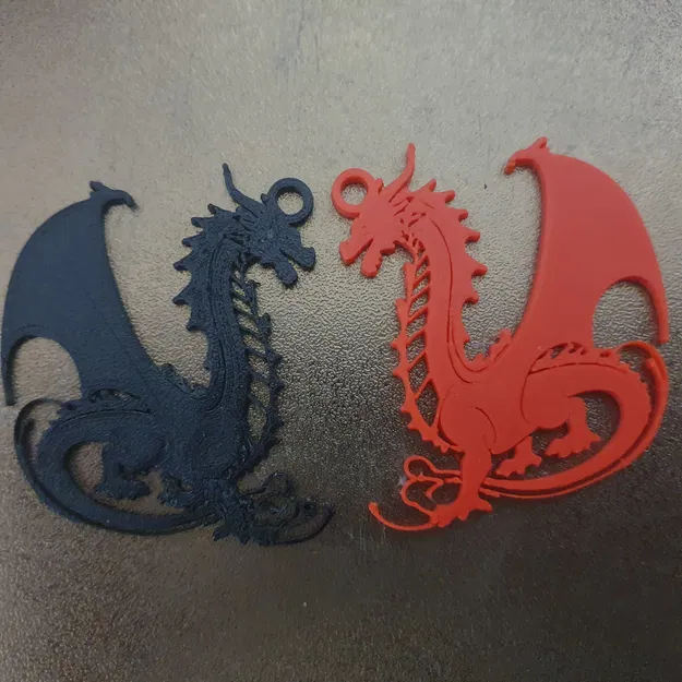 Móc Khóa Rồng Đơn Giản Năm Con Rồng - Image 1