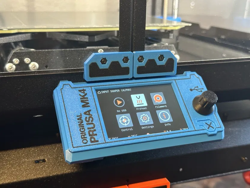 Vỏ xLCD MK4 - Mỏng gọn cho Hộp Prusa Nguyên bản - Image 4