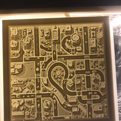 Bản đồ Thành Phố Cho Lễ Giáng Sinh LM 2024