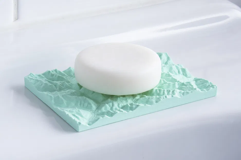 Kệ Xà Bông "Alpine Peaks" - In Nhanh Dễ - Quà Tặng Hay - Image 1