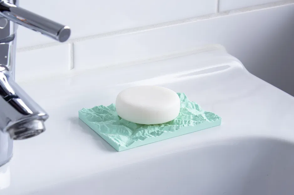 Kệ Xà Bông "Alpine Peaks" - In Nhanh Dễ - Quà Tặng Hay - Image 2