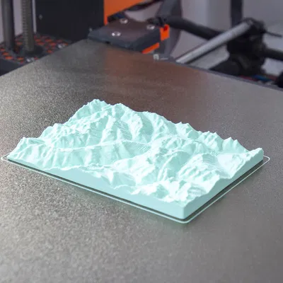 Kệ Xà Bông "Alpine Peaks" - In Nhanh Dễ - Quà Tặng Hay